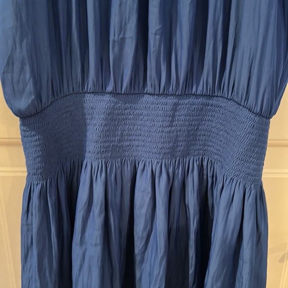 Ramy Brook Ladies Royal Blue "Pierre" Smocked Waist Mini Dress, Size Small, NWT! - Picture 6 of 8